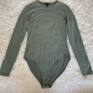 Long Sleeve Crew Neck Bodysuit